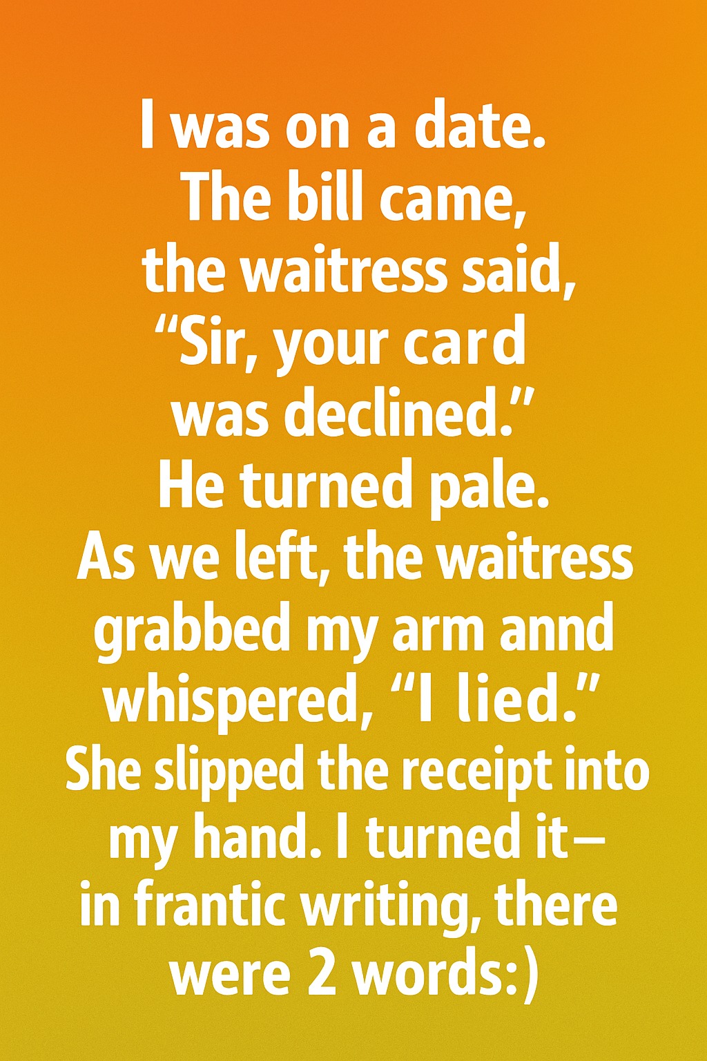 The Waitress’s Note That Changed Everything