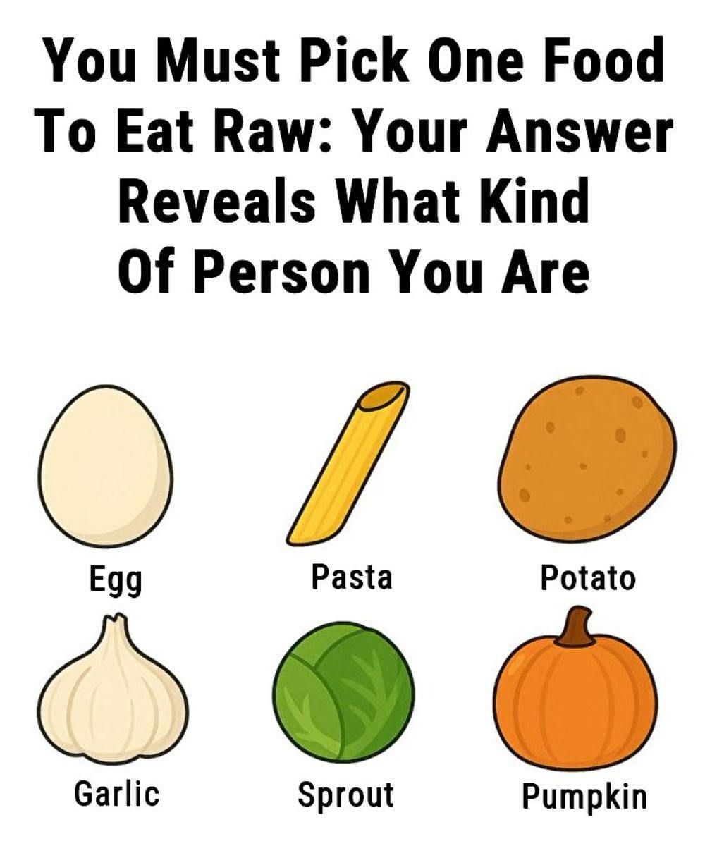 What Your “Raw Food” Choice Might Reveal About You