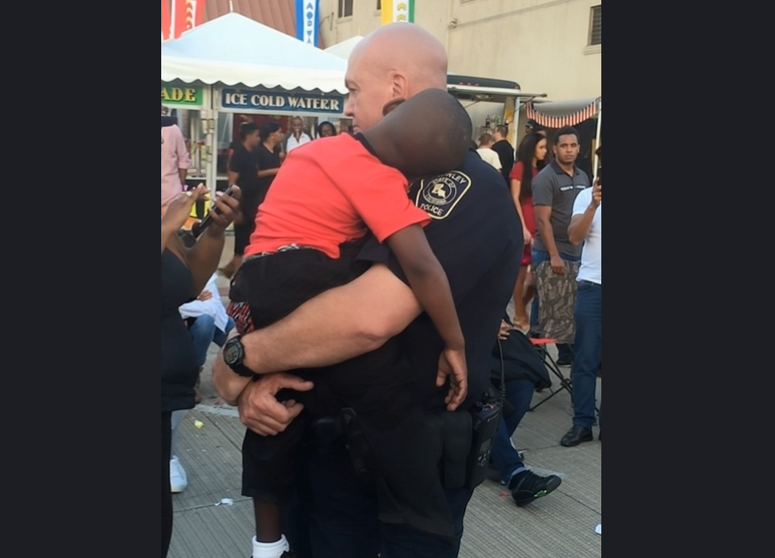 The Day My Nephew Fell Asleep in a Police Officer’s Arms