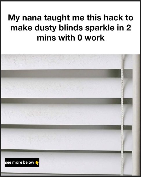 A Quick, No-Stress Method for Dust-Free Blinds