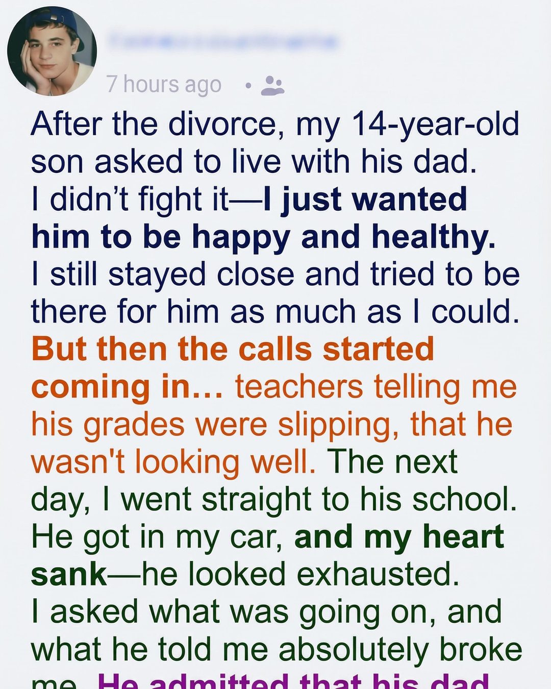 He Chose to Live With His Dad—Until I Discovered the Truth Behind His Silence