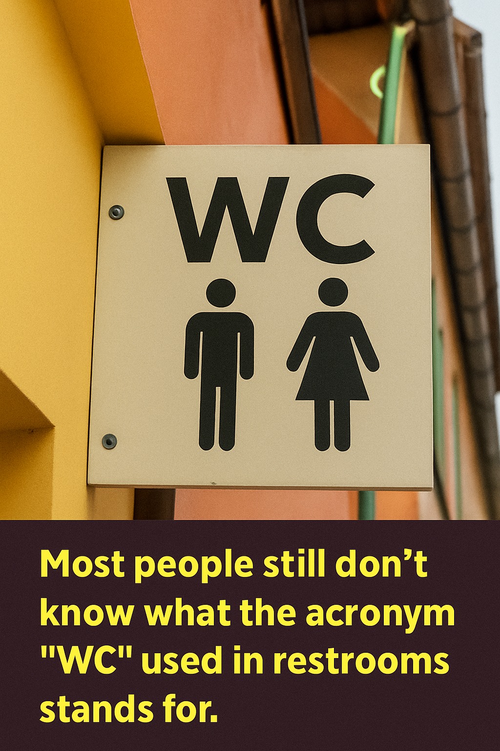Why We Still See “WC” on Signs: The Surprising Journey of a Simple Bathroom Term