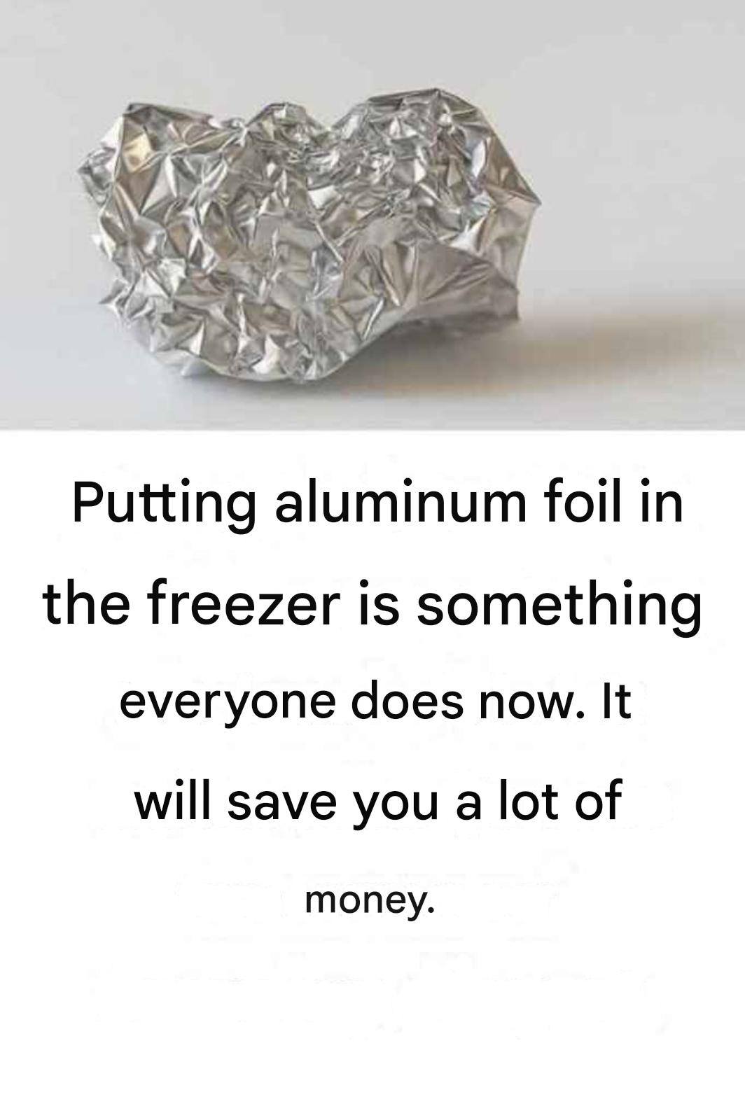How Using Aluminum Foil in the Freezer Can Support Better Food Storage