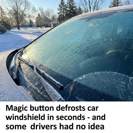 How One Dashboard Button Can Save You Time on Icy Winter Mornings