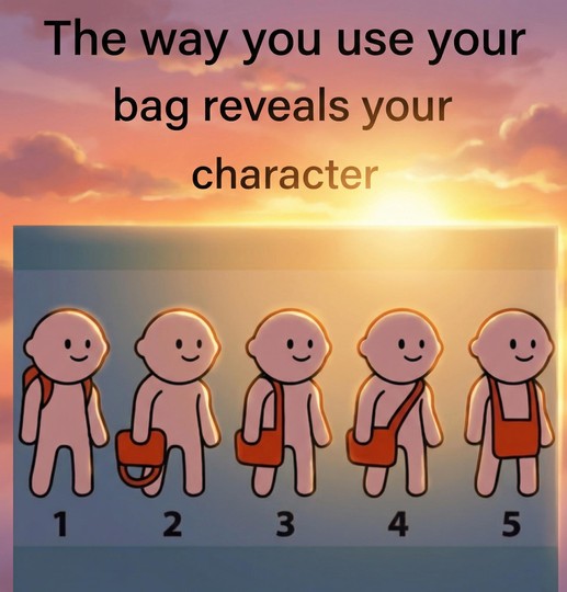 How the Way You Carry Your Bag Reflects Everyday Preferences