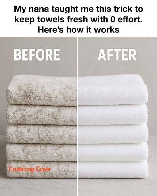 The Simple Vinegar Trick That Brings Towels Back to Life
