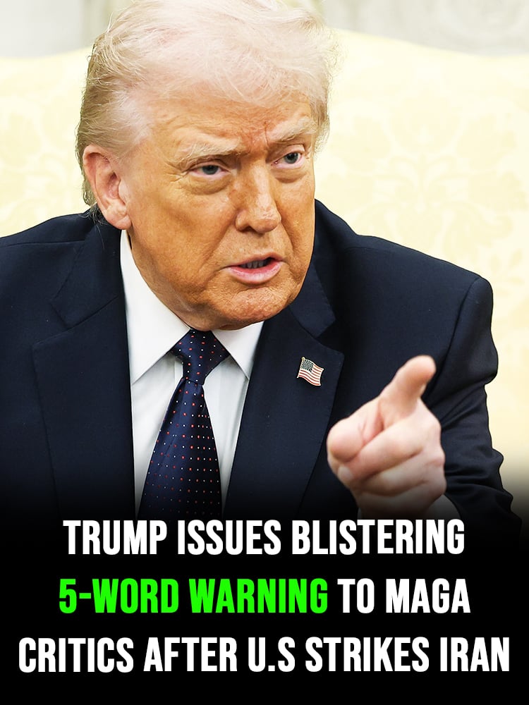 Trump’s Iran Strike Sparks Rift Within His Political Base