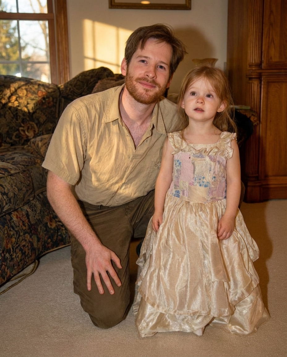 The Dress Sewn With Love: A Father’s Quiet Triumph