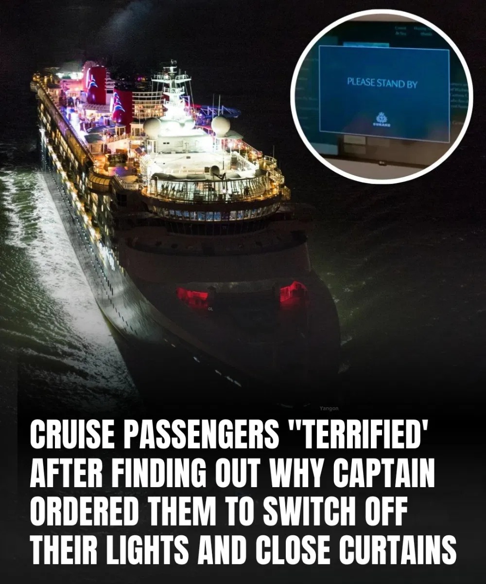 Luxury Cruise Takes a Tense Turn During Nighttime Safety Precautions