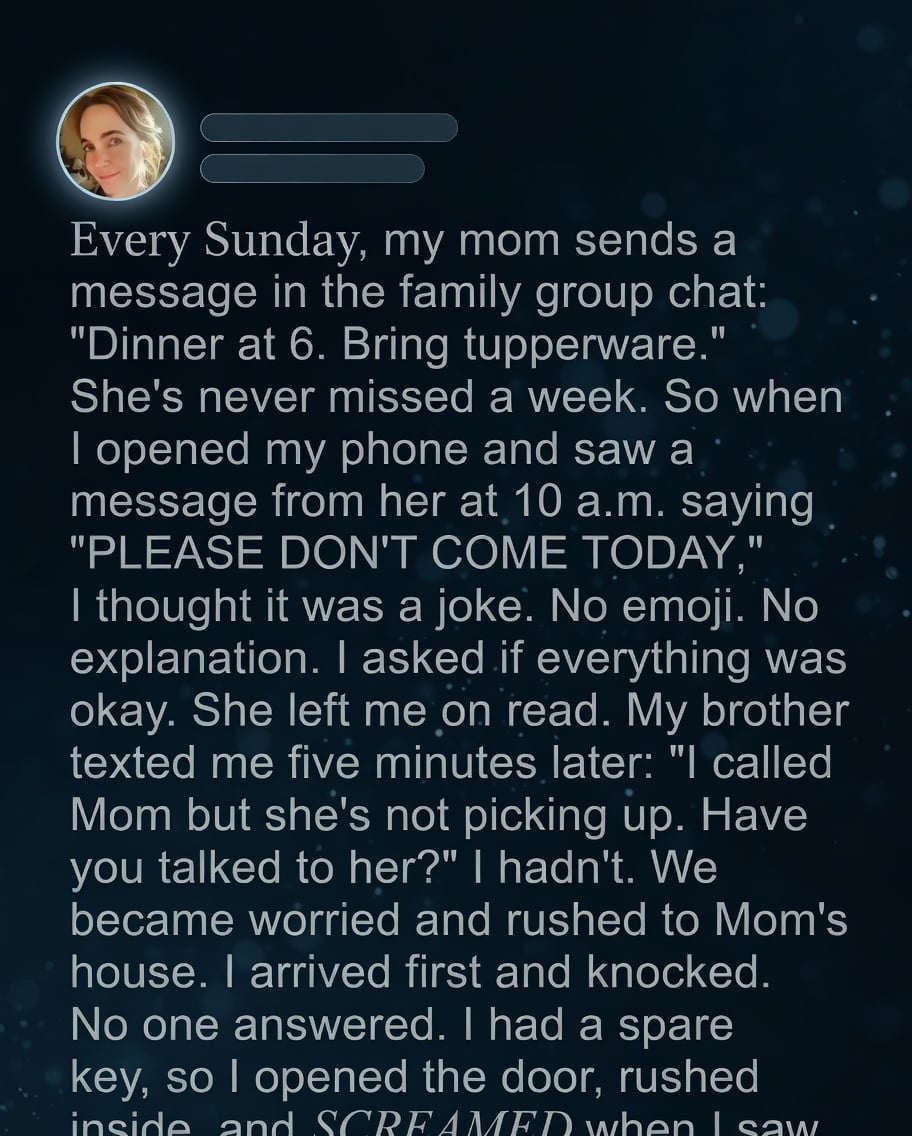 The Sunday That Didn’t Happen—and Why That Changed Everything