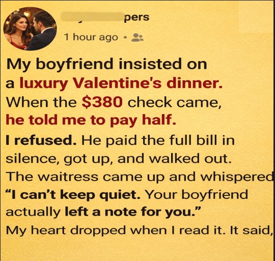 More Than a Dinner: What One Valentine’s Night Revealed About Us