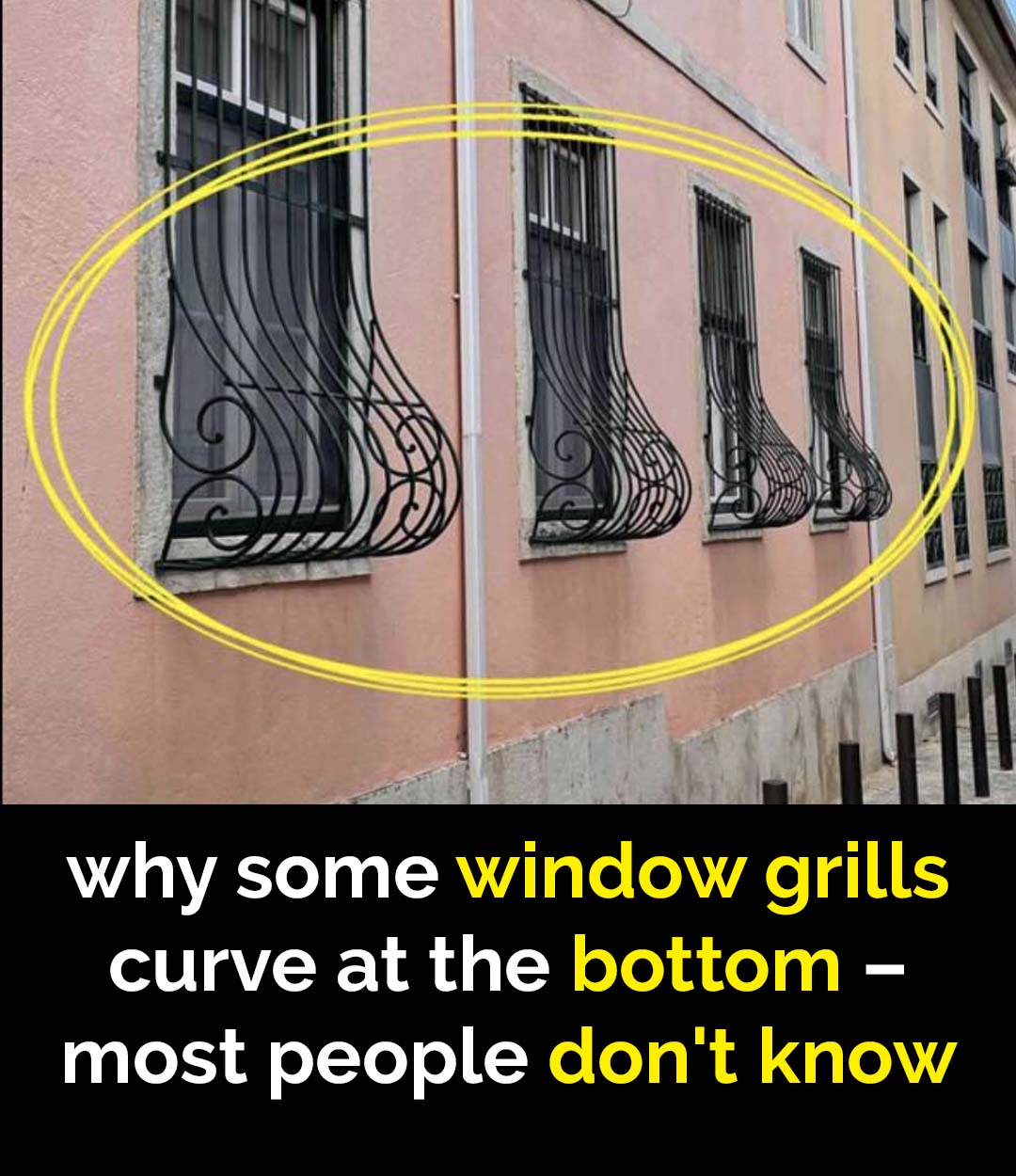Why Some Window Grills Curve Outward—And What That Design Really Means