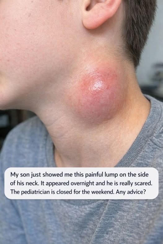 When Your Child Develops a Sudden Neck Lump: A Calm, Practical Guide for Parents