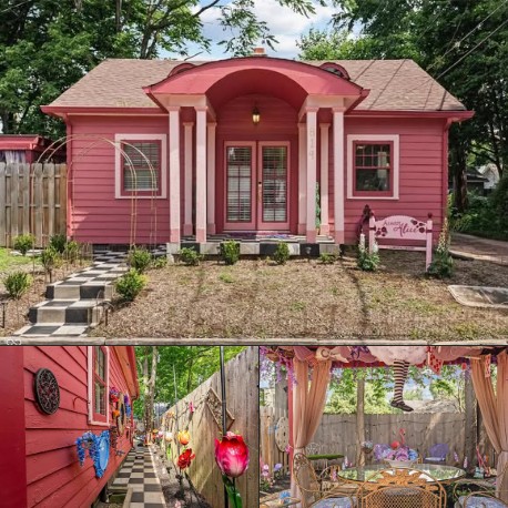 Whimsical 1926 Home in Indianapolis: Creative Style Meets Turnkey Potential