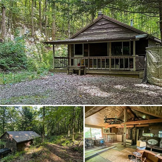 A Woodland Property Full of Potential for Your Next Project