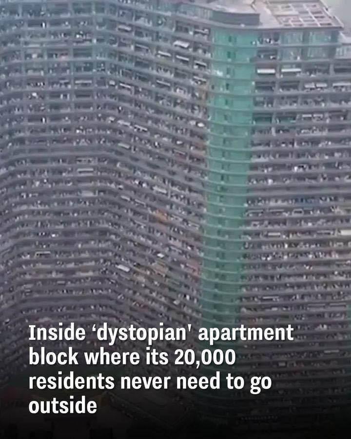 Inside Hangzhou’s Mega-Apartment: A City Within a Single Building