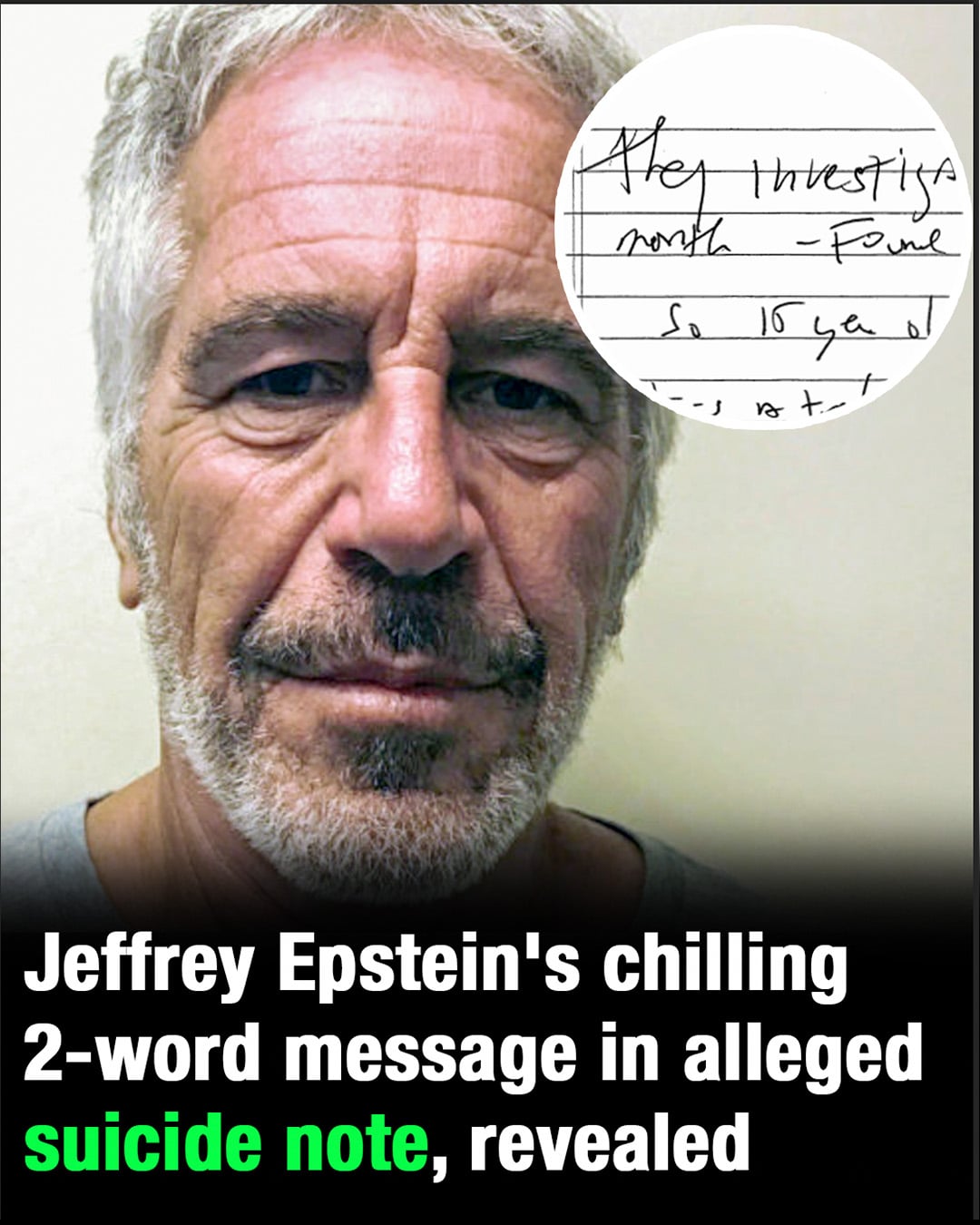 Newly Unsealed Epstein Note Raises Questions but Few Clear Answers
