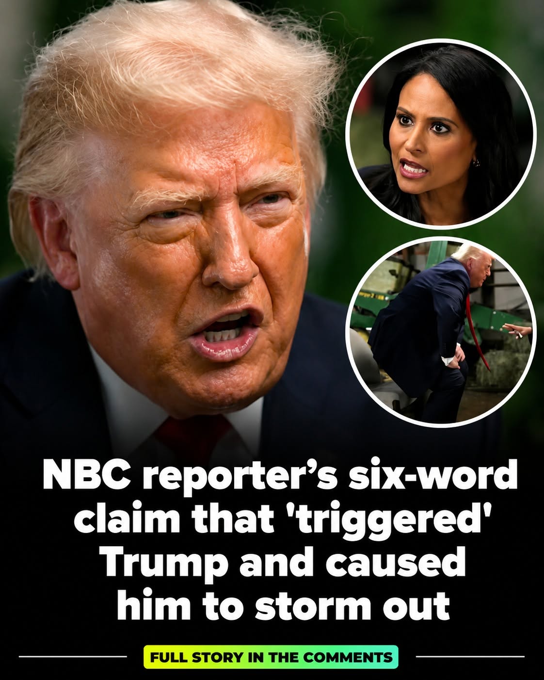 NBC Interview Turns Tense as Trump and Reporter Clash Over Election Claims