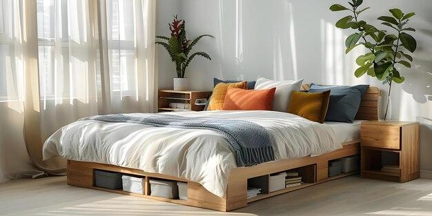 Utilize under-bed storage to maintain a ‌tidy Minimalist Bedroom