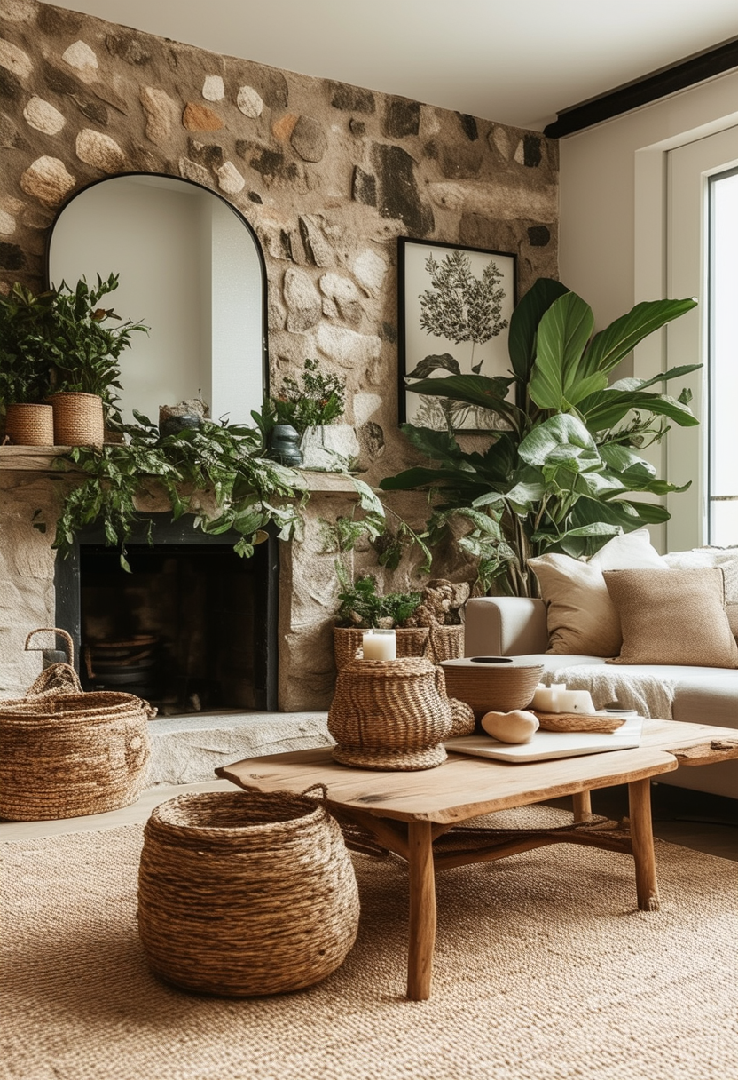 22 Inspiring Ideas for an Earthy Living Room Makeover