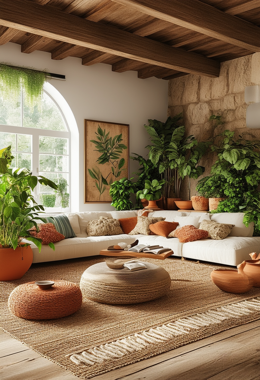 22 Ways to Create an Inviting Earthy Living Room Oasis