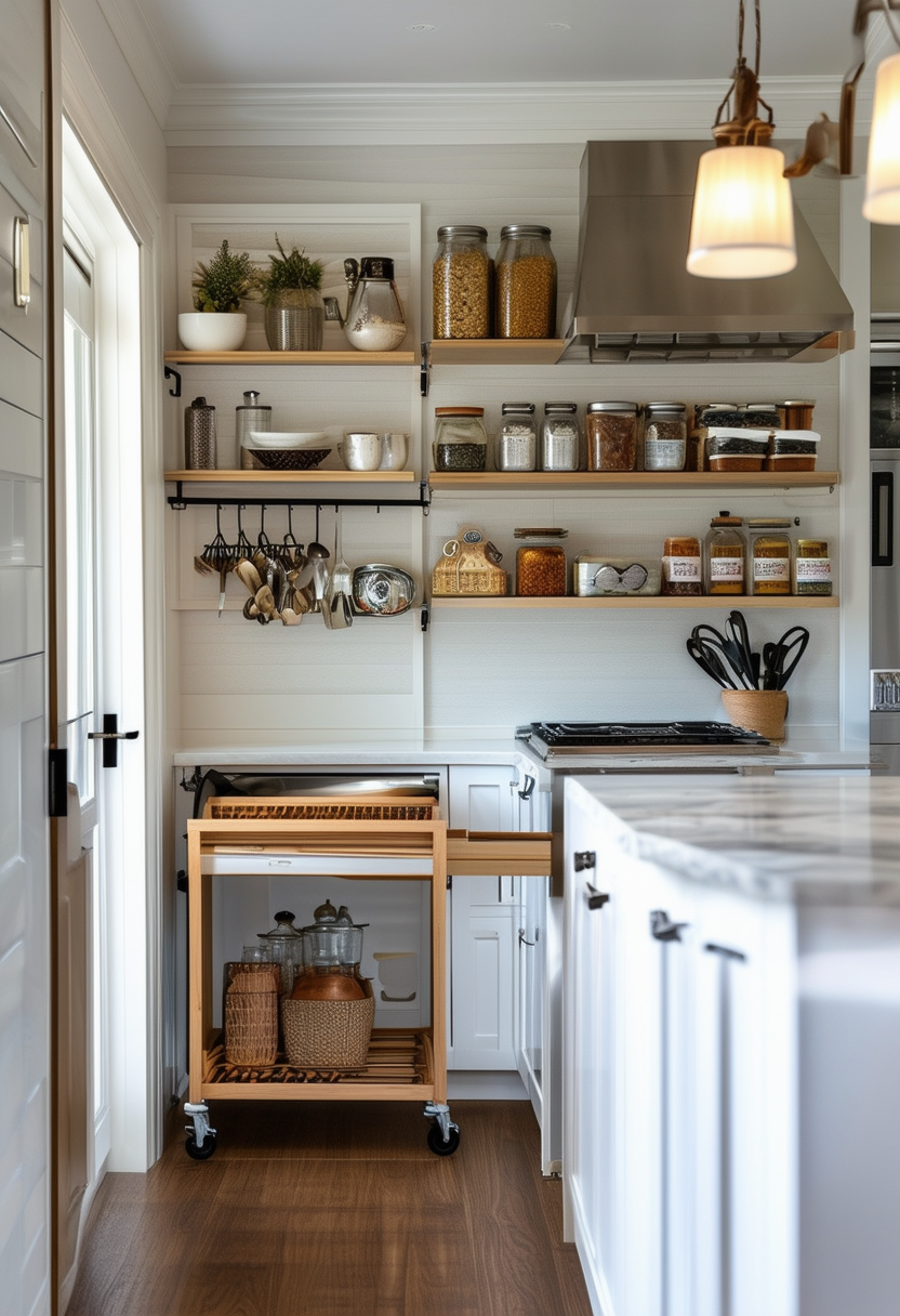 24 Brilliant Ideas to Maximize Your Galley Kitchen Space