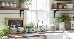 24 Charming Elements to Elevate Your Farmhouse Kitchen