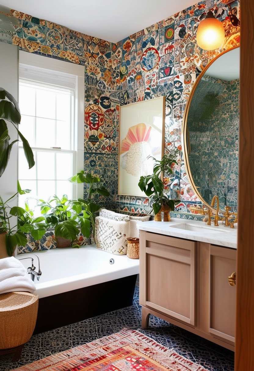 24 Chic Ideas to Craft Your Perfect Eclectic Bathroom