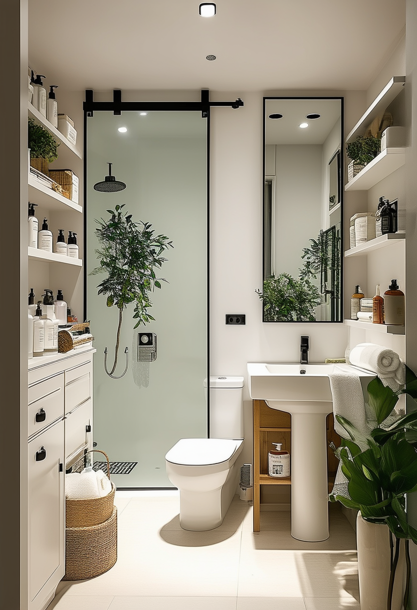 Clever Ideas for Maximizing Your Narrow Bathroom Space