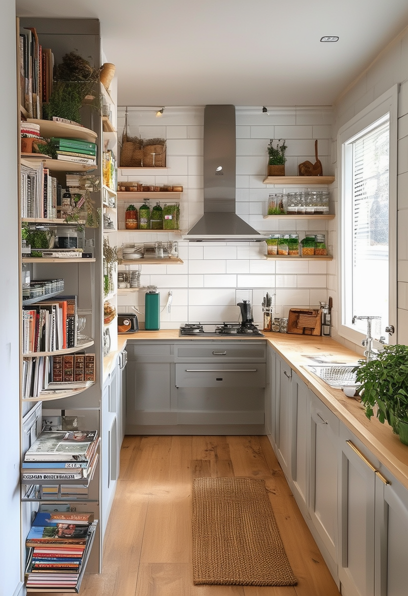 24 Clever Ideas to Maximize Your Galley Kitchen Space