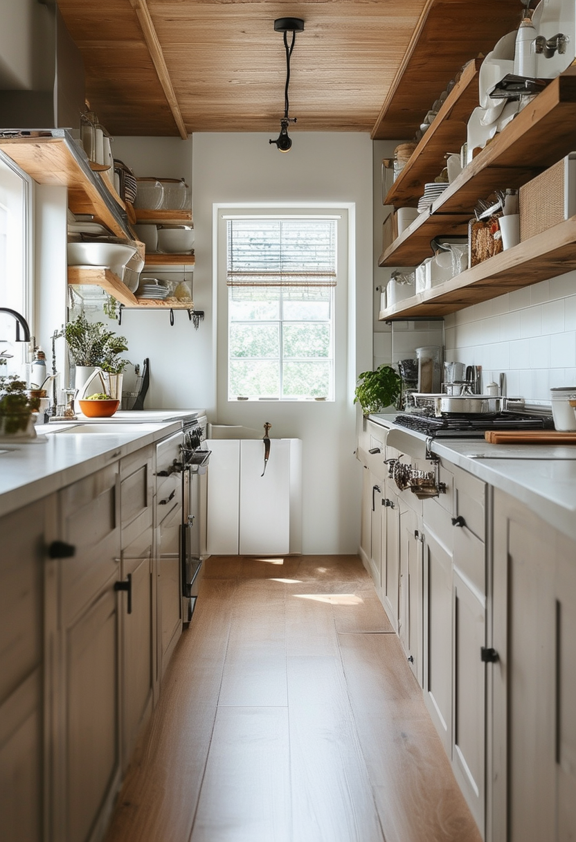 24 Clever Ideas to Maximize Your Galley Kitchen Space