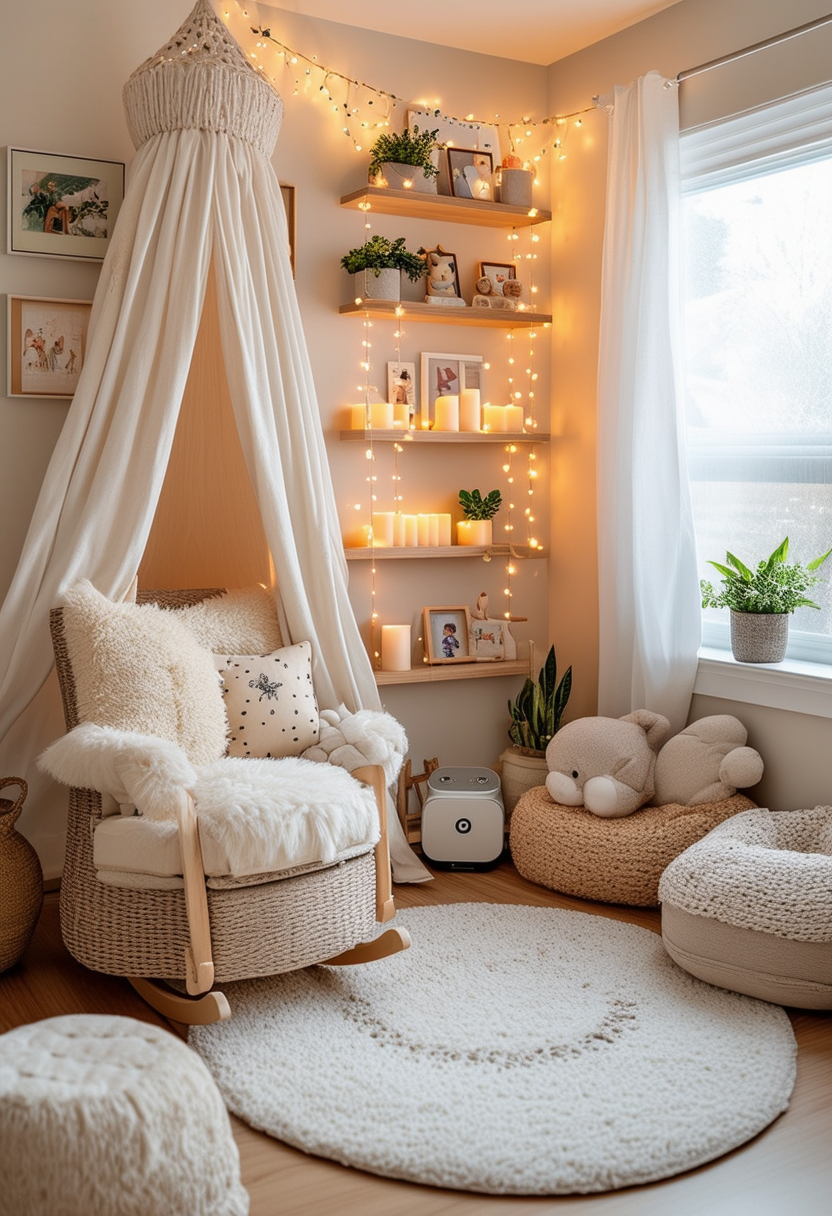 24 Cozy Ideas to Transform Your Nursery Nook into Bliss