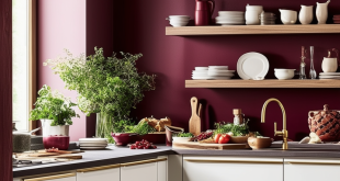 24 Essential Elements for a Perfect Burgundy Kitchen Makeover