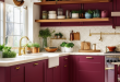 24 Essential Elements for Your Burgundy Kitchen Makeover