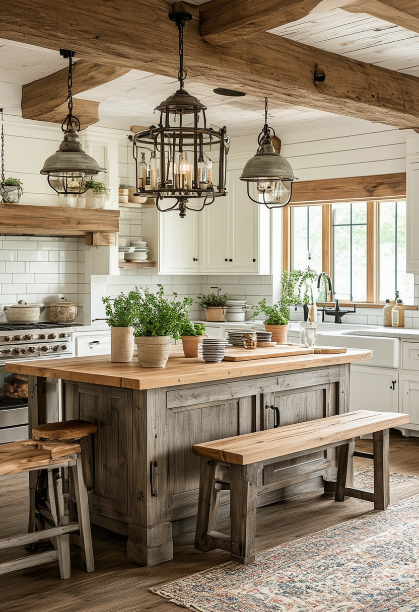 24 Essential Elements for Your Dream Farmhouse Kitchen