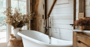 24 Inspiring Ideas for Your Dream Farmhouse Bathroom