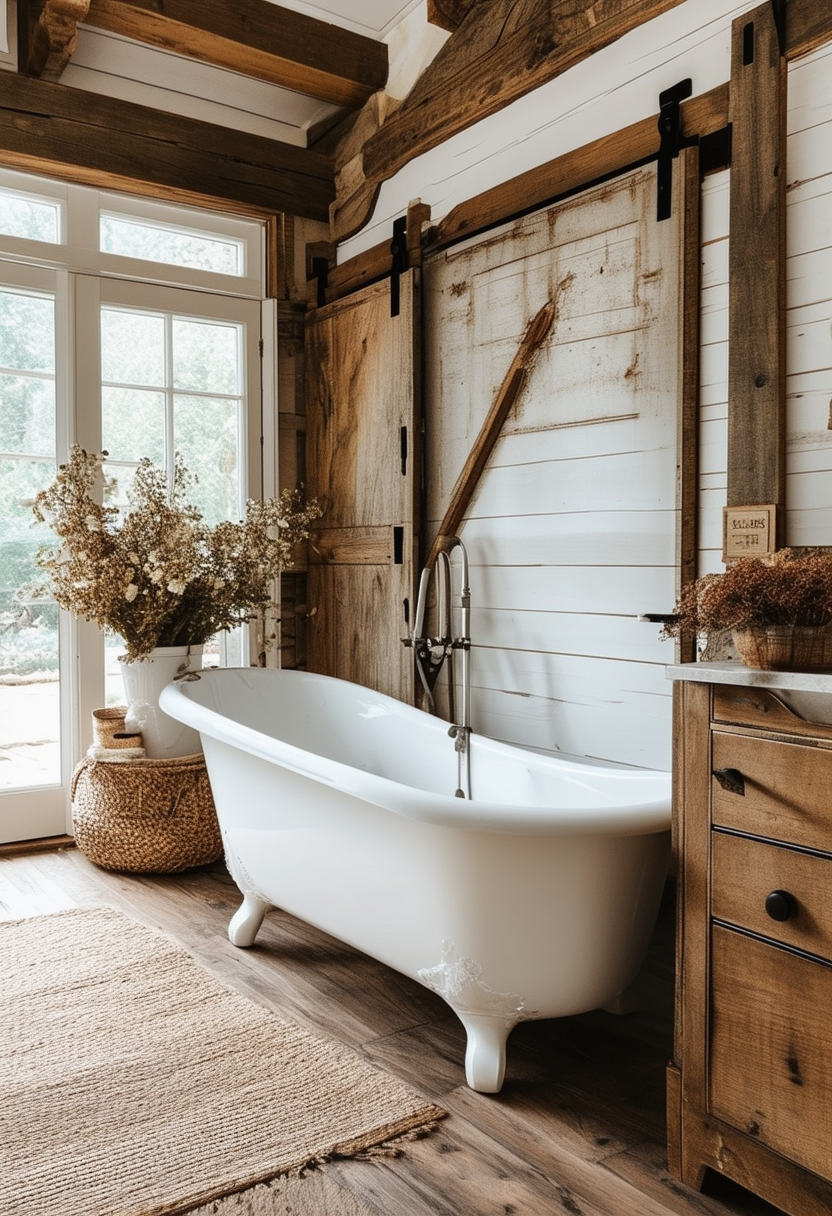 24 Inspiring Ideas for Your Dream Farmhouse Bathroom