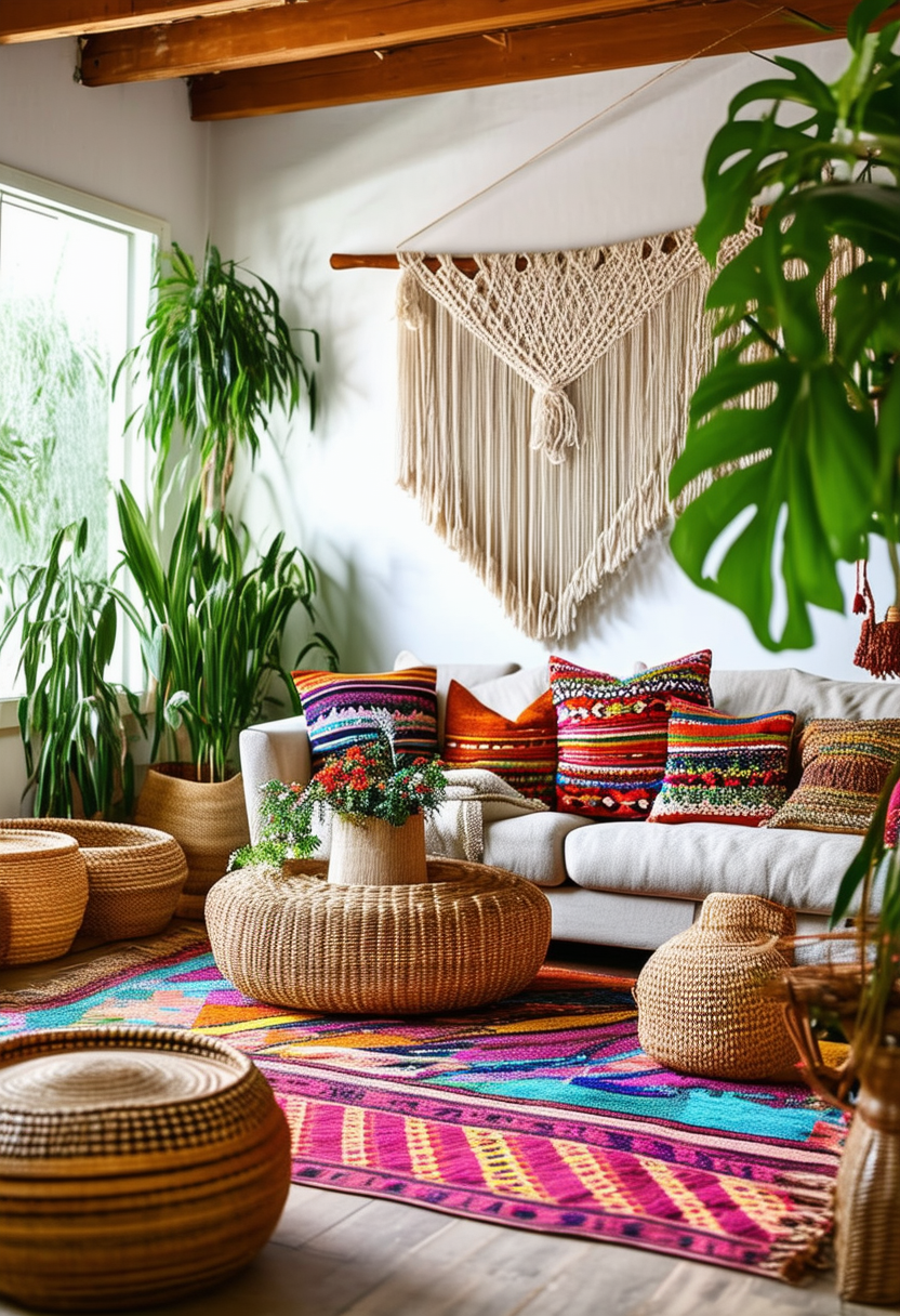 Inspiring Ideas to Create Your Perfect Boho Living Room