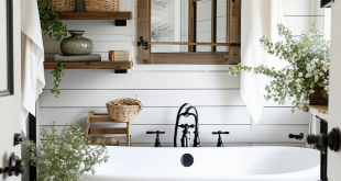 24 Inspiring Ideas to Transform Your Farmhouse Bathroom