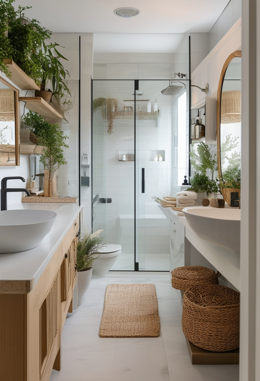 24 Smart Solutions for Maximizing Your Narrow Bathroom Space