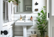 24 Space-Saving Ideas for Your Narrow Bathroom Oasis