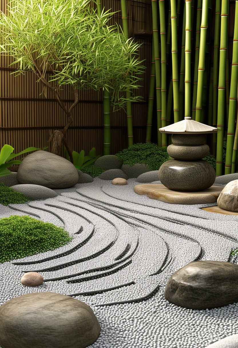 24 Tranquil Touchstones: Discovering Zen Garden Essentials