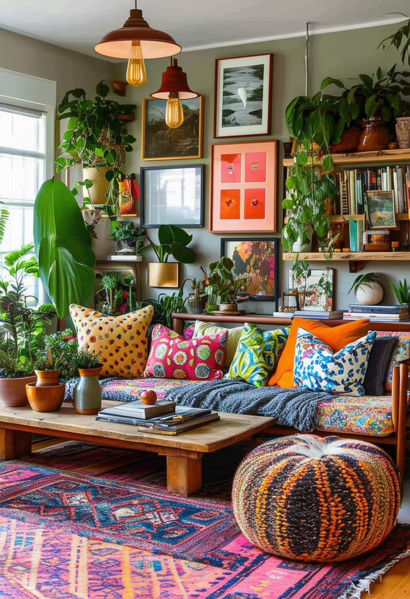 Unique Ideas to Create Your Eclectic Living Room Oasis