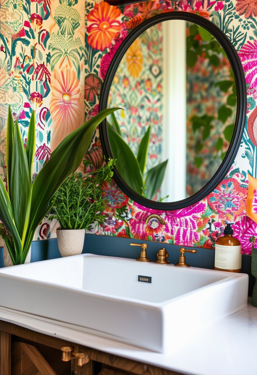 Unique Touches to Create Your Eclectic Bathroom Oasis