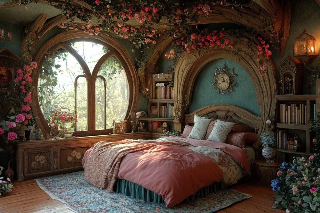 Fantasy⁢ Bedroom: Create ​an⁢ imaginative retreat with enchanting elements and decor