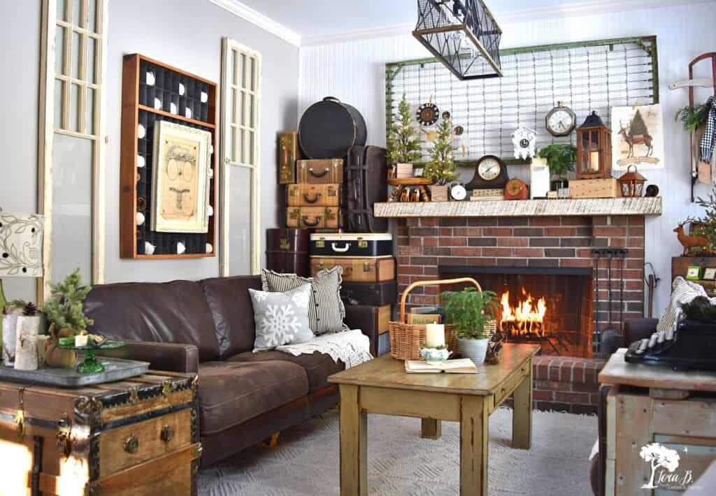 Vintage finds tell a story, enriching your eclectic living rooms narrative