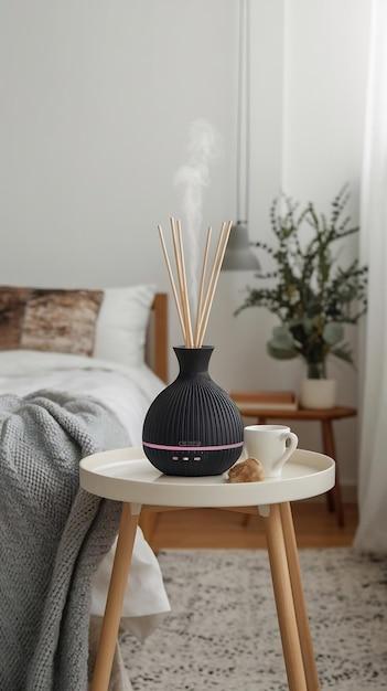 Essential oils create a soothing ambiance in your ⁤minimalist bedroom