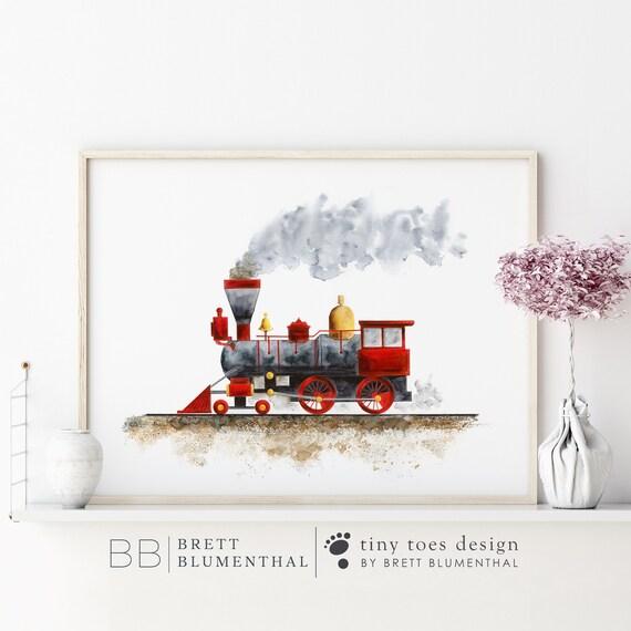 Charming Choo-choo: Design⁤ a ‍boy ‌nursery that celebrates​ trains with whimsical tracks and cars