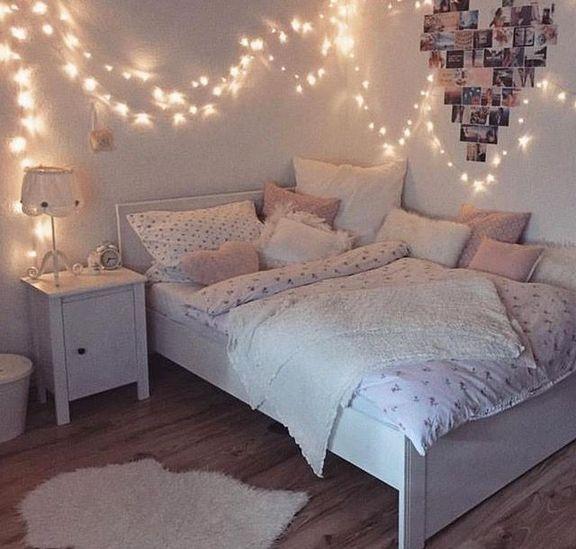 Incorporate‍ fairy lights to create a magical ⁢ambiance⁢ in the Teen ⁣Girl Bedroom