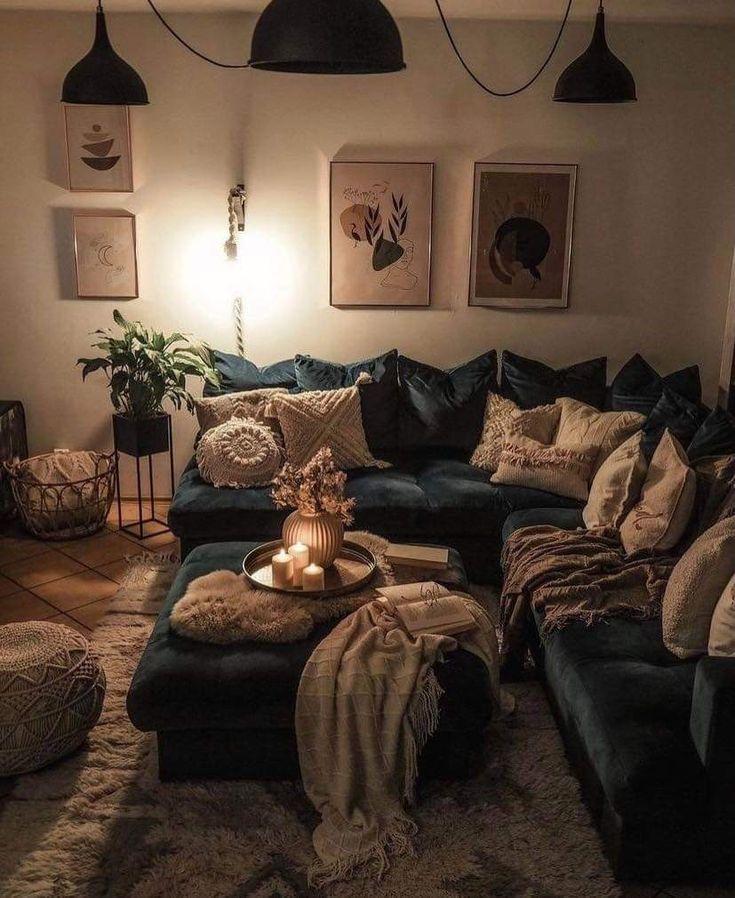 Choose low-lighting options for a soothing ambiance in⁤ your Earthy Living Room